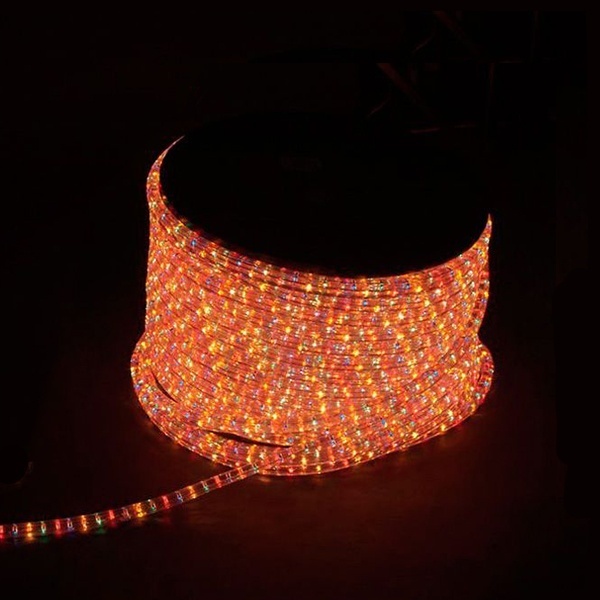 Светодиодный дюралайт LED-F3W 2,88W/м 72LED/м 230V синий-красный 50м/11х17мм (кратность резки 2м)