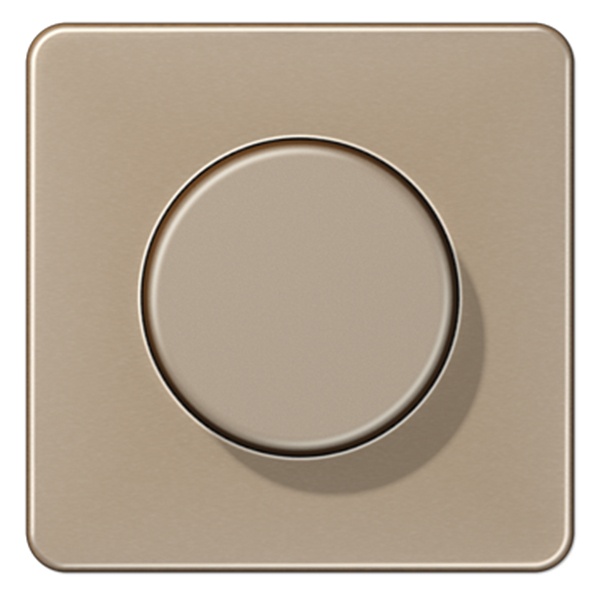Накладка для поворотного диммера Jung CD Золото-бронза