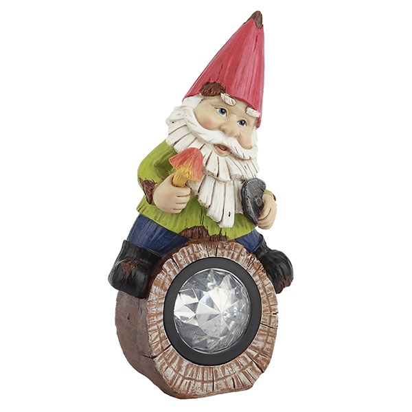 Садовый светильник ЭРА SL-RSN24-GN-4M на солнечной батарее, полистоун, цветной, 24,3см