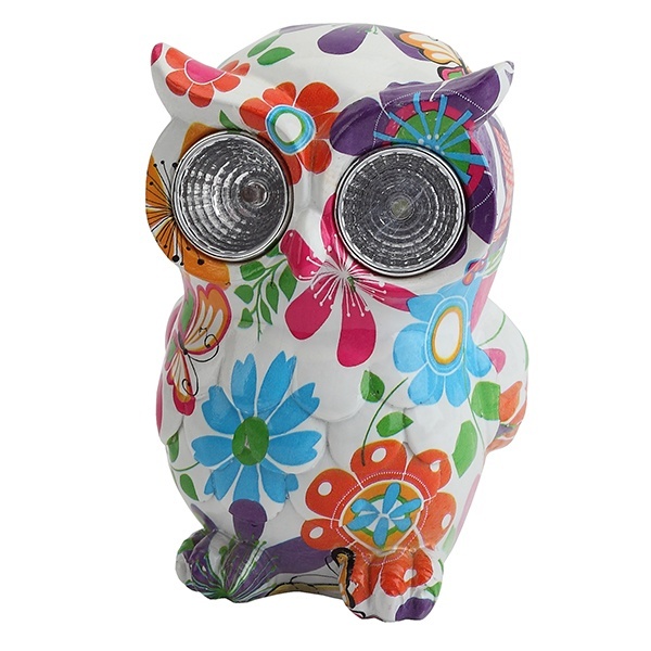 Садовый светильник ЭРА ERAFYS01-04 Птица на солнечной батарее, полистоун, 15см