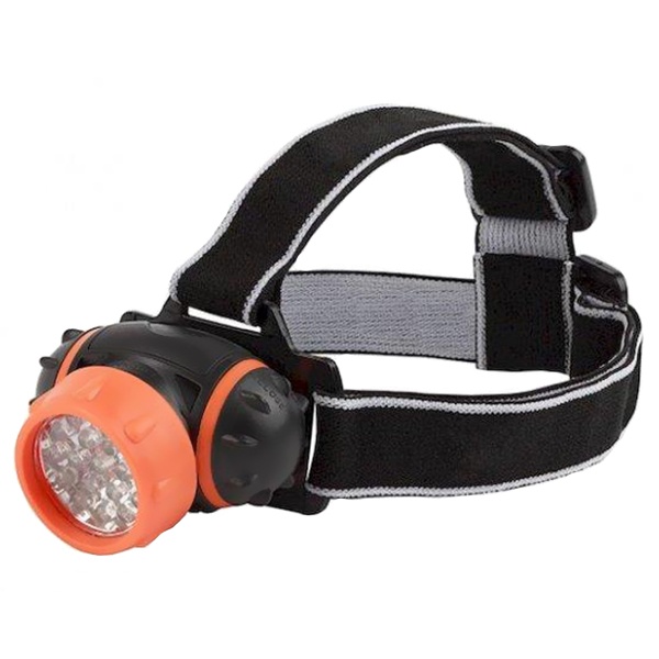 Фонарь налобный Трофи TG7 7LED, батареи 3хAAA