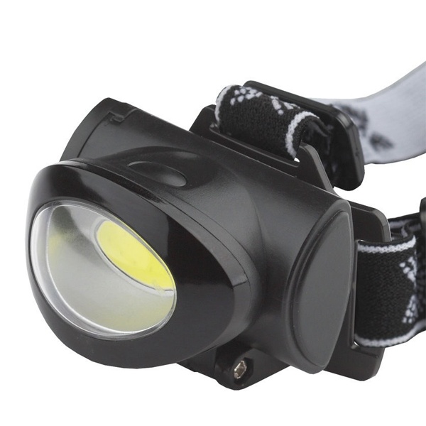 Фонарь налобный ЭРА GB-601 5W COB, батареи 3хAAA, 3 режима