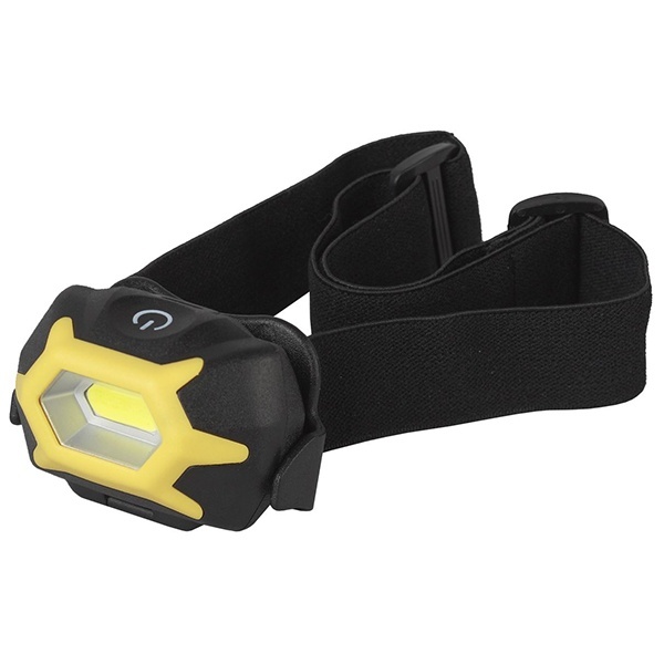 Фонарь ЭРА налобный GB-701 серия Практик 5W COB, 3xAAA, сенсор, 3 режима