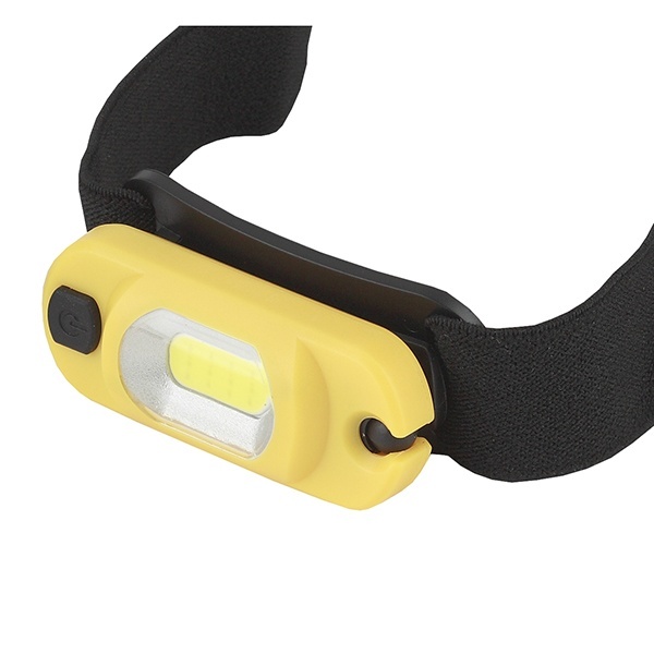 Фонарь ЭРА налобный GA-801 Практик 3W COB, Li-Ion аккумулятор, microUSB, шарнир, клипса