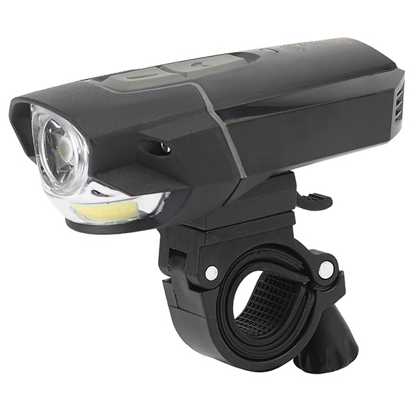 Фонарь ЭРА VA-901 велосипедный 5W+COB подсветка колеса алюминий, Li-Ion аккумулятор, зарядка от USB