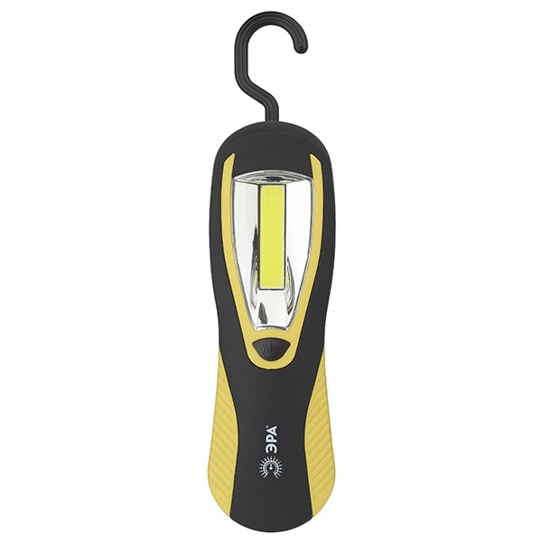Фонарь ЭРА Рабочий RB-701 серия Практик 5W COB, батареи 3xAA, крючок, магнит