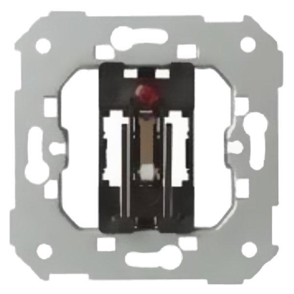 Переключатель карточный Simon 82 1 микровыключатель 6А 250В с индикацией, механизм