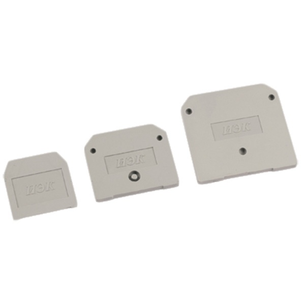 Заглушка ИЭК для ЗНИ-16мм2 (JXB100А) серая