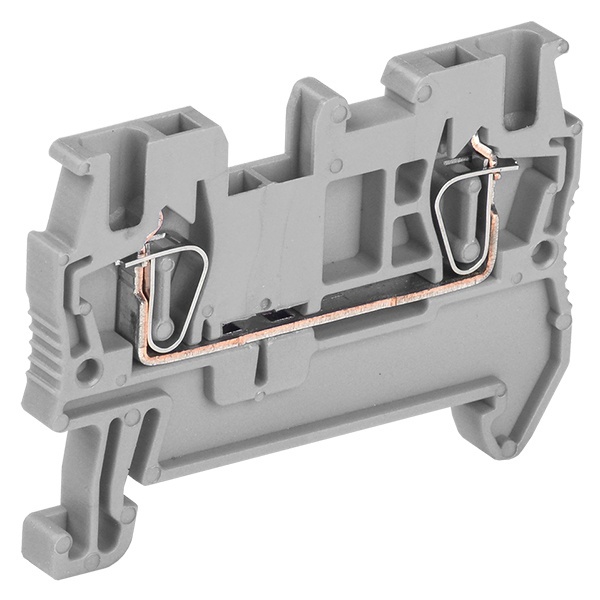 Клеммник самозажимной ИЭК КПИ 2в-1,5 17,5А серый