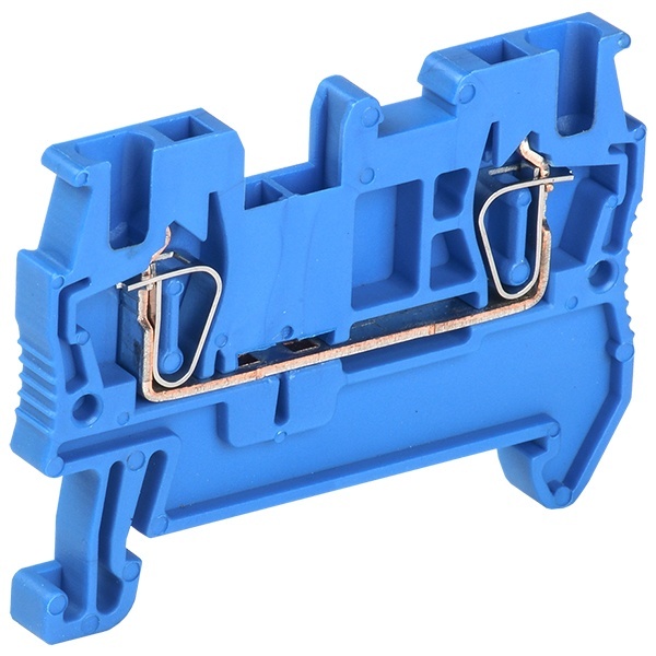 Клеммник самозажимной ИЭК КПИ 2в-1,5 17,5А синий