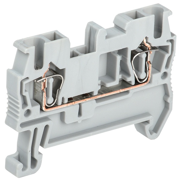 Клеммник самозажимной ИЭК КПИ 2в-2,5 31А серый