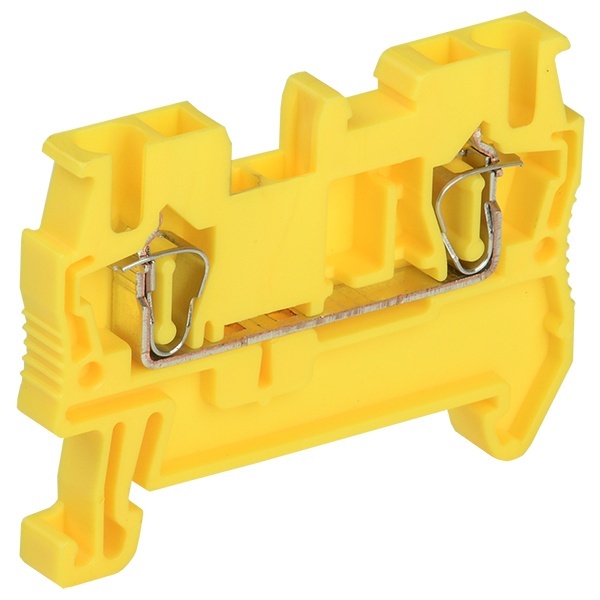 Клеммник самозажимной ИЭК КПИ 2в-2,5 31А желтый