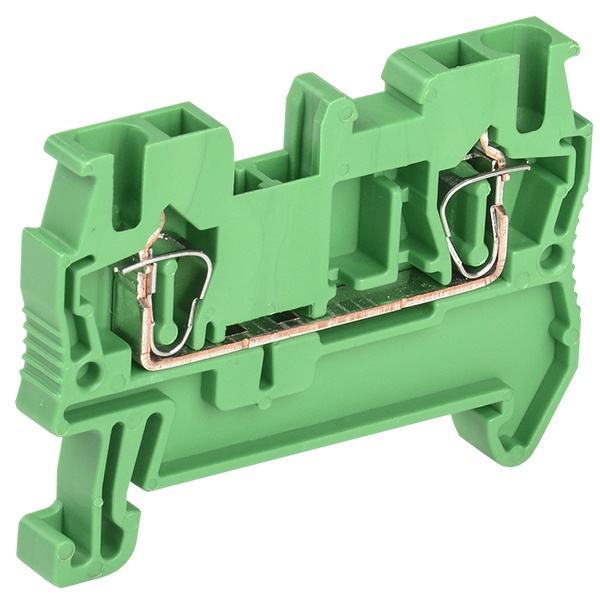 Клеммник самозажимной ИЭК КПИ 2в-2,5 31А зеленый