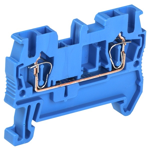 Клеммник самозажимной ИЭК КПИ 2в-2,5 31А синий