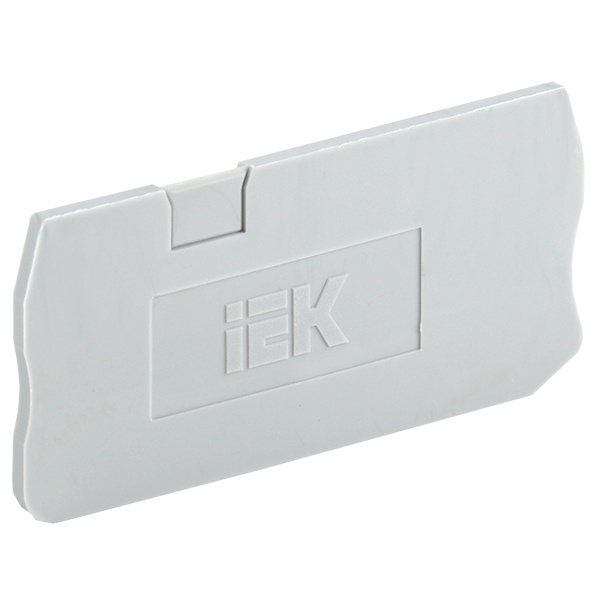 Заглушка ИЭК для КПИ 3в-1,5/2,5 3 вывода серая