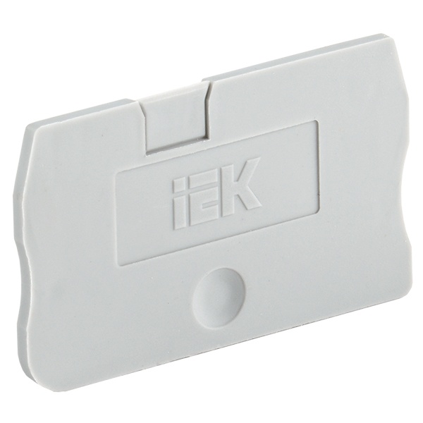 Заглушка ИЭК для КПИ 2в-1,5/2,5 серая