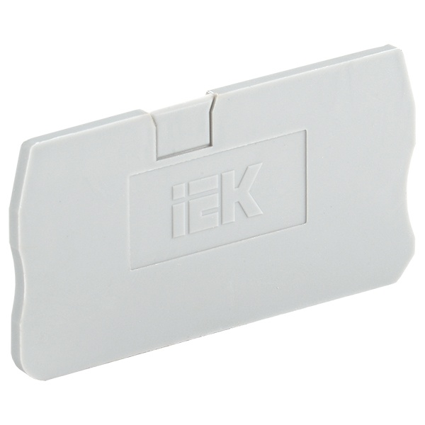 Заглушка ИЭК для КПИ 2в-4 серая