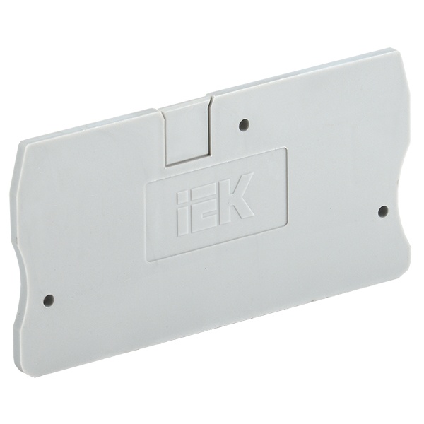 Заглушка ИЭК для КПИ 2в-6 серая