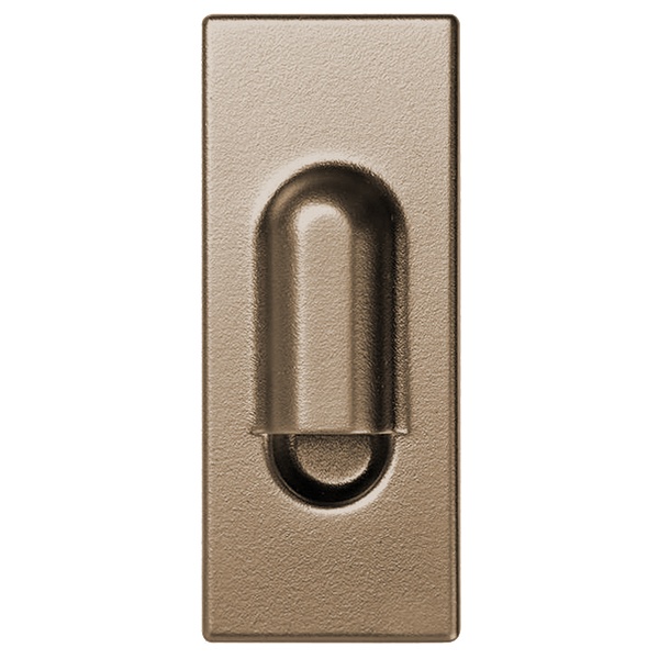 Вывод для кабеля узкий модуль Simon 82 Centralizations, шампань