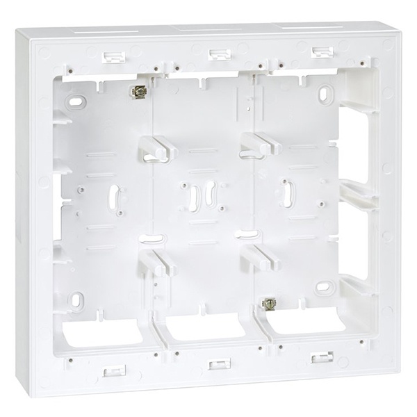 Коробка для наружного монтажа Simon 27 накладки 27723-35, 250х268х53ммC,82C белый