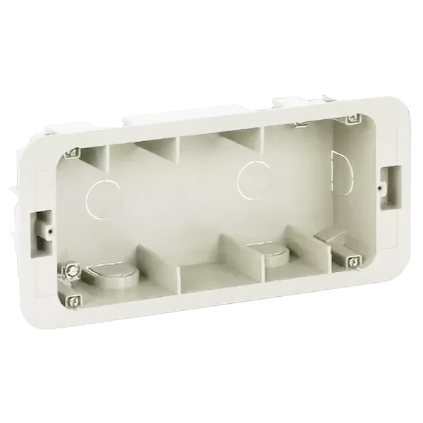 Коробка для внутреннего монтажа Simon 27 1-рядной рамки с суппортами, 236х96х50,5ммC,82C