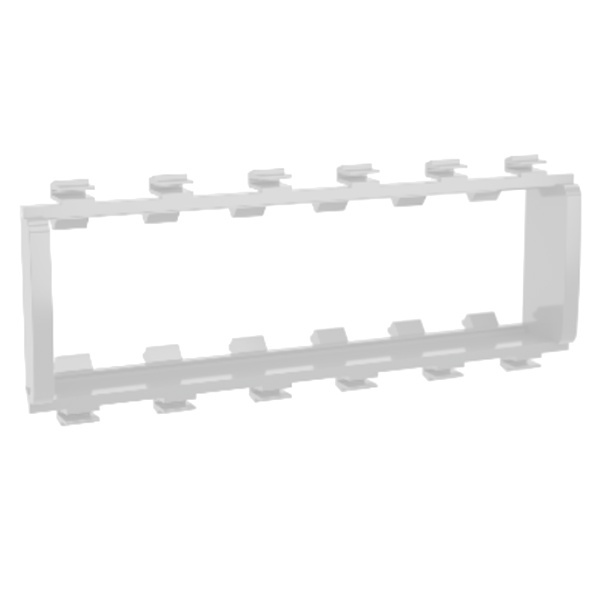 Каркас DKC Viva под 6 модулей для кабель-канала In-liner Front белый