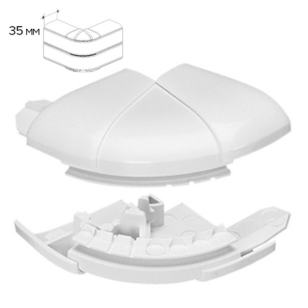 Угол внешний Legrand DLP для кабель-канала 105х35 и 80х35
