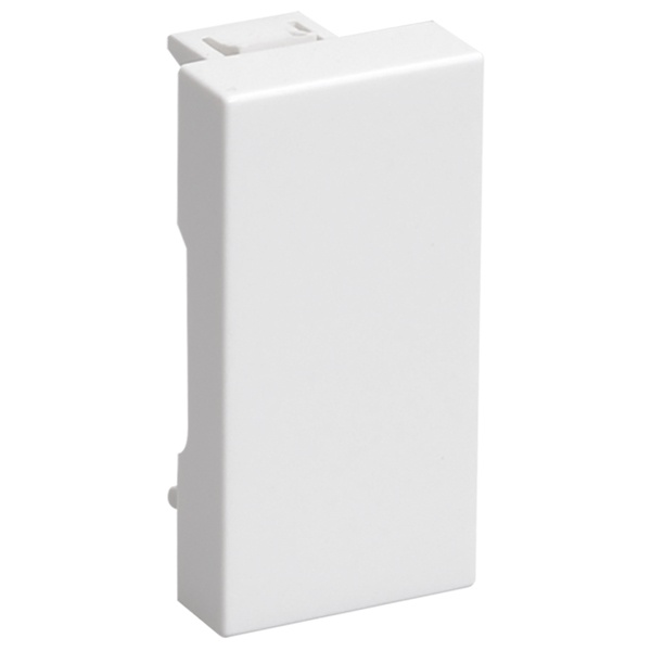 Заглушка ИЭК Праймер на 1 модуль белый