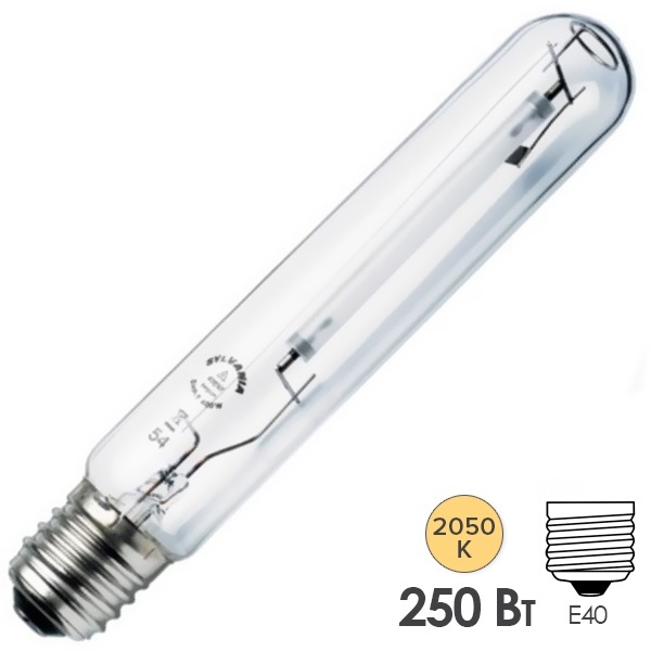 Лампа натриевая для теплиц Sylvania SHP-T GroXpress 250W E40