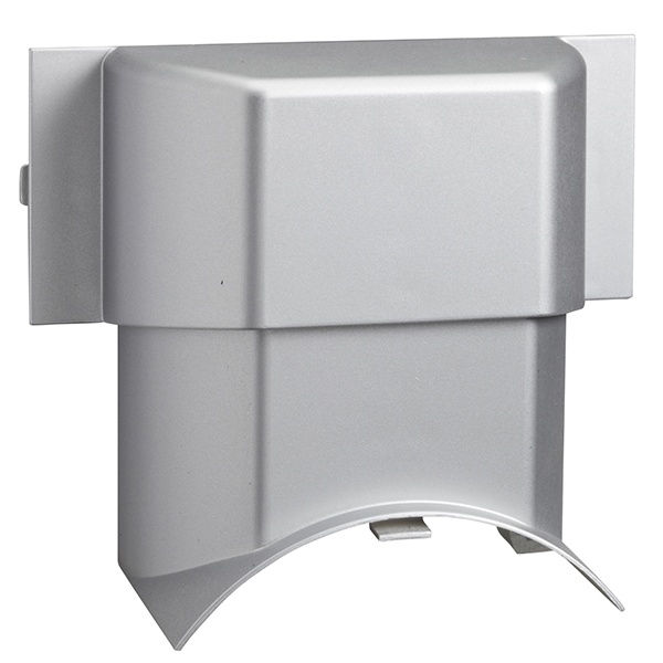 Переходник Schneider Electric (настенный OptiLine 45/напольный короб) металлик