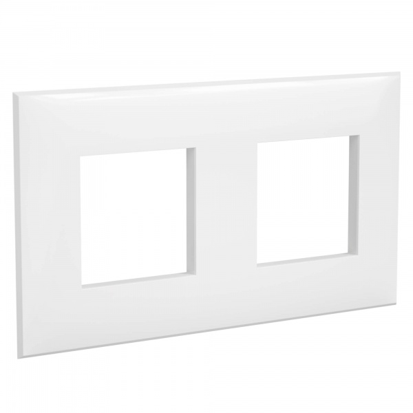 Рамка 4 модуля DKC Avanti, белое облако