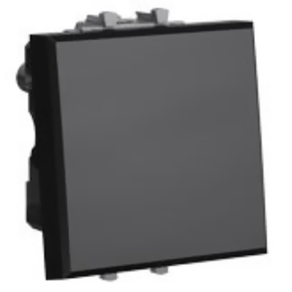 Переключатель DKC Avanti 2 модуля черный квадрат