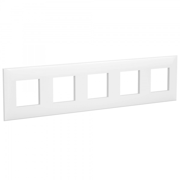 Рамка 10 модуля DKC Avanti, белое облако