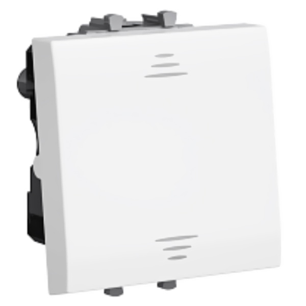 Переключатель DKC Avanti с 3-х мест одноклавишный 2 модуля белое облако