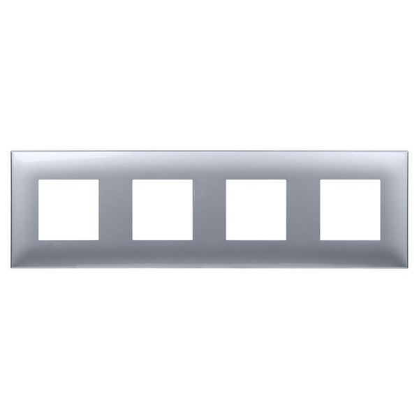 Рамка 8 модуля DKC Avanti, закаленная сталь