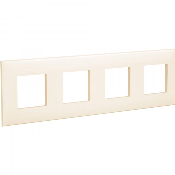 Рамка 8 модуля DKC Avanti ванильная дымка