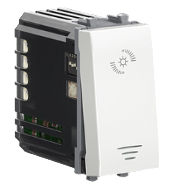 Диммер DKC Avanti кнопочный модульный универсальный 3-220Вт 1 модуль белое облако