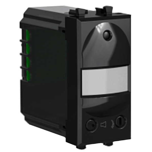 Датчик DKC Avanti движения модульный 1 модуль 3-х проводный 4А 100-240В 50-60Гц черный квадрат