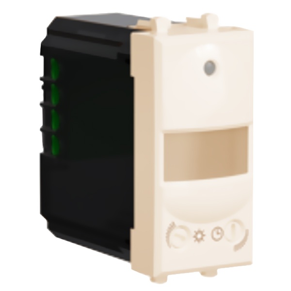 Датчик движения DKC  Avanti модульный 1 модуль 3-х проводный 4А 100-240В 50-60Гц, ванильная дымка