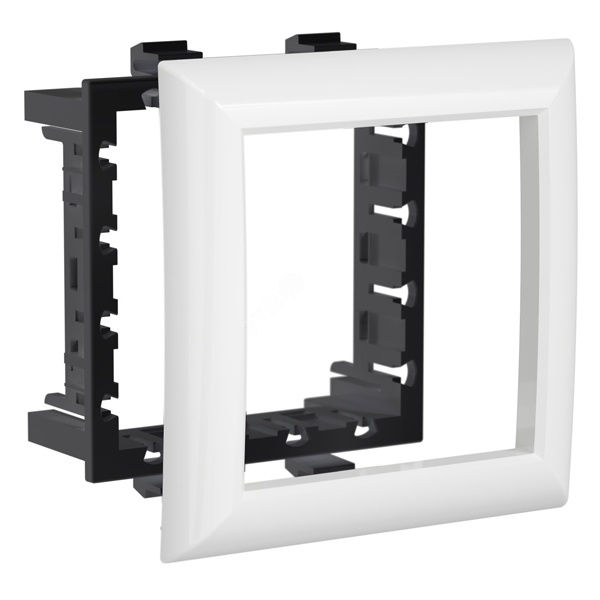Рамка-суппорт 2 модуля для кабель-канала In-liner Front и In-liner Aero DKC Avanti белый