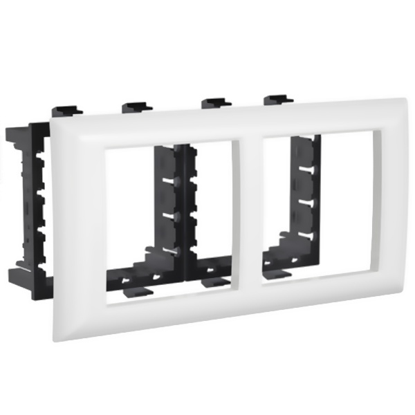 Рамка-суппорт 4 модуля для кабель-канала In-liner Front и In-liner Aero DKC Avanti белый