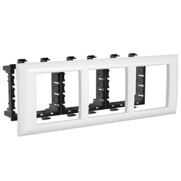 Рамка-суппорт 6 модулей для кабель-канала In-liner Front и In-liner Aero DKC Avanti белый