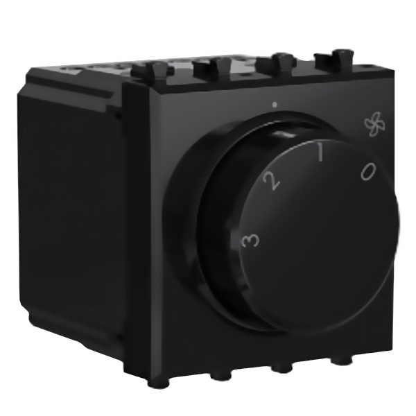 Управление вентилятором DKC Avanti 2 модуля черный квадрат