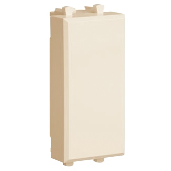 Заглушка модульная 1 модуль DKC Avanti, ванильная дымка