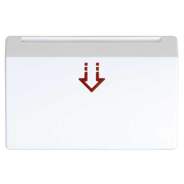 Накладка Simon 27 на выключатель под карточку, белый