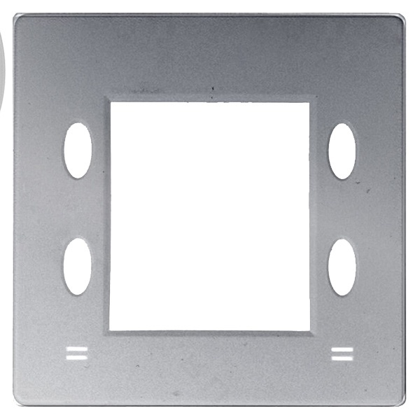 Накладка Simon 82 для механизмов Контроля времени, алюминий