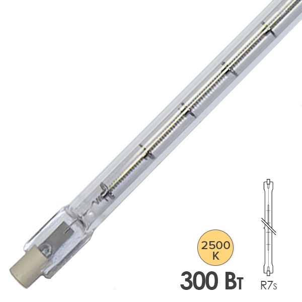 Лампа инфракрасная Dr. Fischer 13908R 300W 230V R7s 5000h
