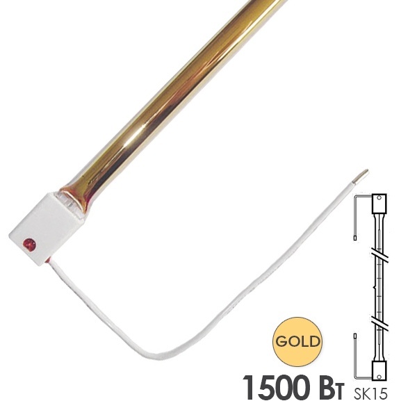 Лампа инфракрасная Dr. Fischer 15050Z 1500W 235V SK15
