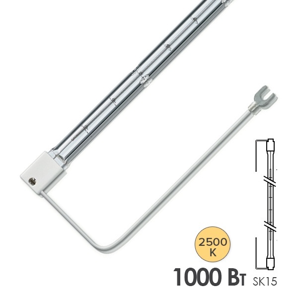 Лампа инфракрасная Dr. Fischer 13195Z/98 1000W 235V SK15