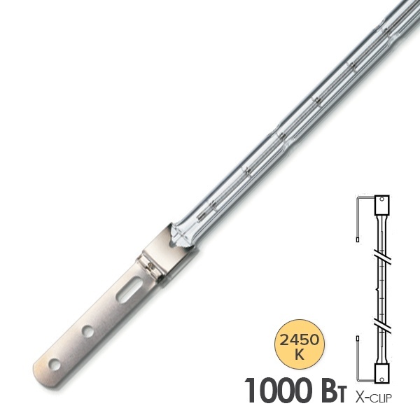 Лампа инфракрасная Dr. Fischer 13713X 1000W 235V X-clip